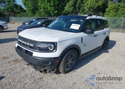 2023 Ford Bronco Sport Big Bend из США, поврежденный, VIN 3FMCR9B64PRD71063